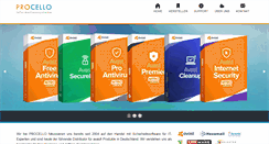 Desktop Screenshot of procello.de