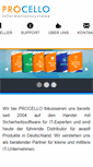 Mobile Screenshot of procello.de